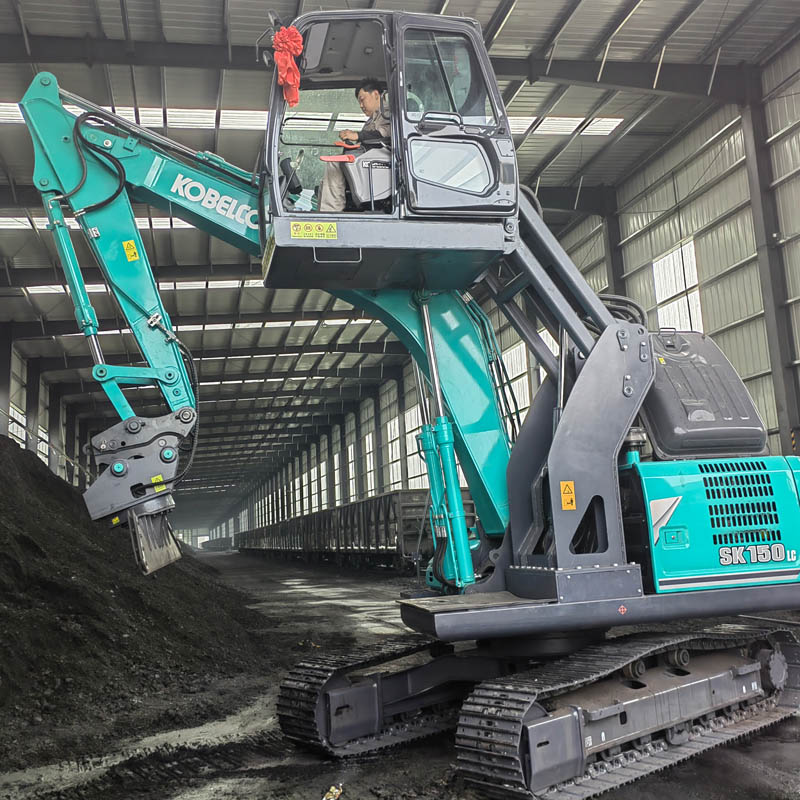 神鋼150火車廂平煤機